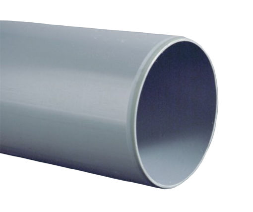 Afbeeldingen van DYKA PVC U-3 Buis KOMO SN4 40x3,0mm grijs L=4m