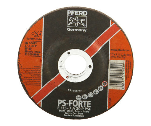 Afbeeldingen van PFERD slijpschijf
