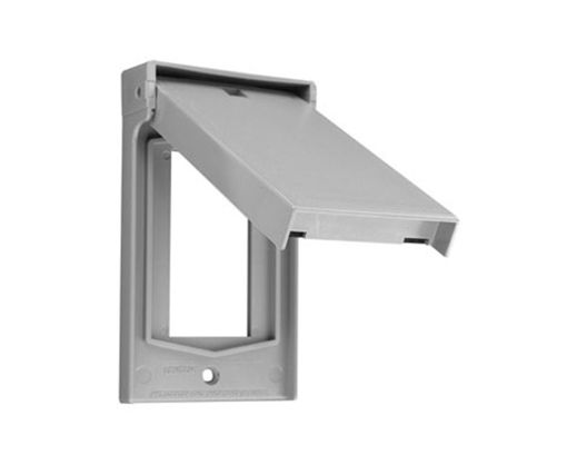 Afbeeldingen van LEVITON Muurplaat met klep