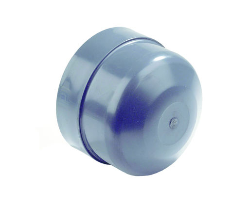 Afbeeldingen van DYKA PVC Afsluitkap PN10 160mm mof donkergrijs