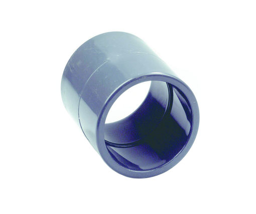 Afbeeldingen van DYKA PVC Steekmof PN 16 50mm 2x lijmmof grijs