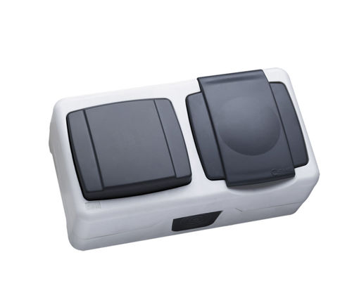 Afbeeldingen van MAKEL Stopcontact en schakelaar