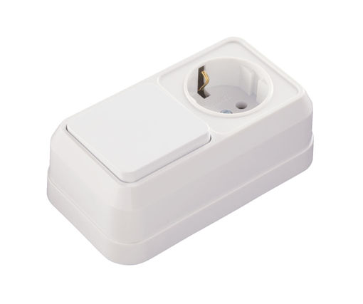 Afbeeldingen van MAKEL Stopcontact en schakelaar