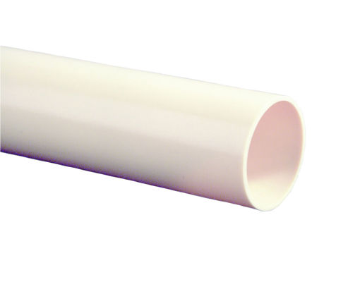 Afbeeldingen van PVC Buis 110x3,4mm mof/ spie PN8 KIWA creme L=10m