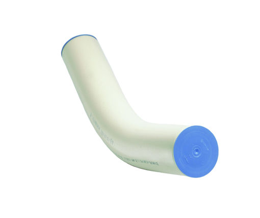 Afbeeldingen van DYKA PVC Getrokken bocht KIWA PN10 110mm 45° crème