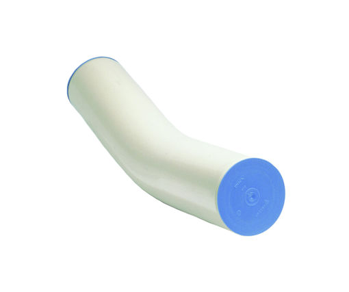 Afbeeldingen van DYKA PVC Getrokken bocht KIWA PN7,5 75mm 22,5° crème