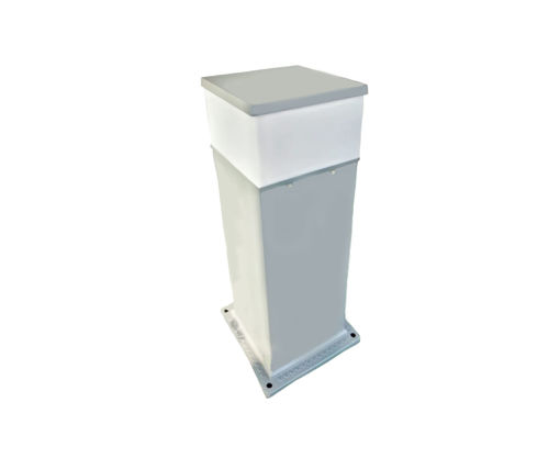 Afbeeldingen van TAPANA LED Square Bollard 13W, AC85-265V, 4000K - 150x150x600mm