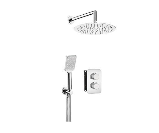 Afbeeldingen van DEANTE Inbouwdoucheset, met thermostatische BOX - rond