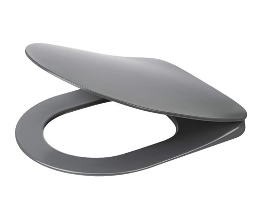 Afbeeldingen van DEANTE Toiletbril, smal, zachtsluitend