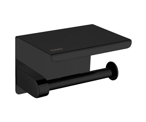 Afbeeldingen van DEANTE Toiletrolhouder, wandmontage - met planchet