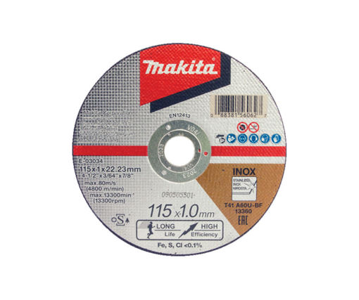 Afbeeldingen van MAKITA Doorslijpschijf