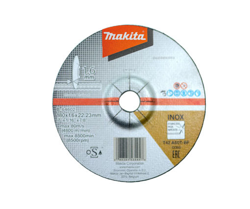 Afbeeldingen van MAKITA Doorslijpschijf - Ingedrukt A60T