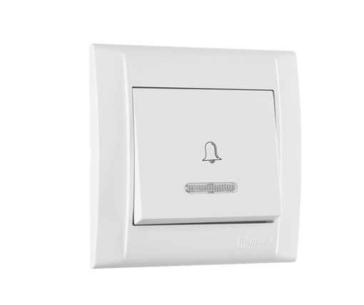 Afbeeldingen van MAKEL Inbouw Bell Schakelaar