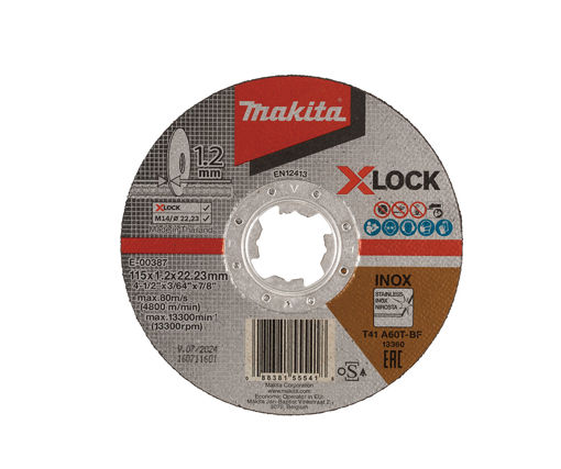 Afbeeldingen van MAKITA Snijschijf X-Lock