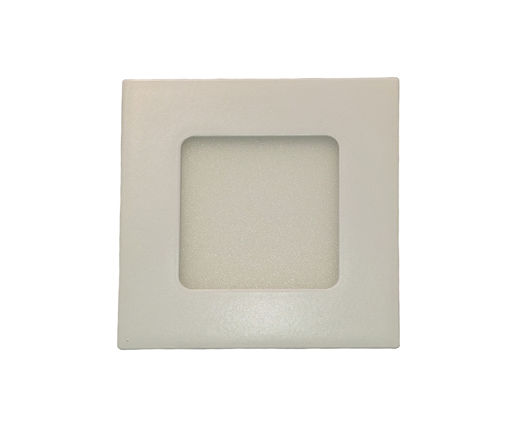 Afbeeldingen van TAPANA 3W Slim Panel Mount LED Light Square Ind. 3-4-6000K  AC110-130V