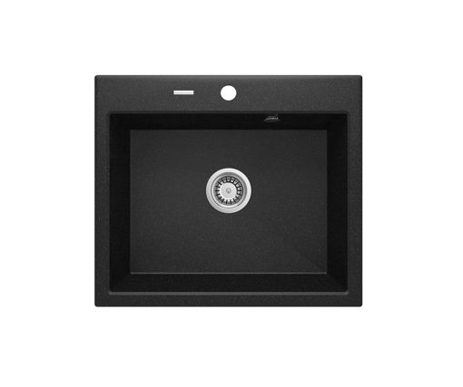 Afbeeldingen van DEANTE Granieten spoelbak, 1 bak