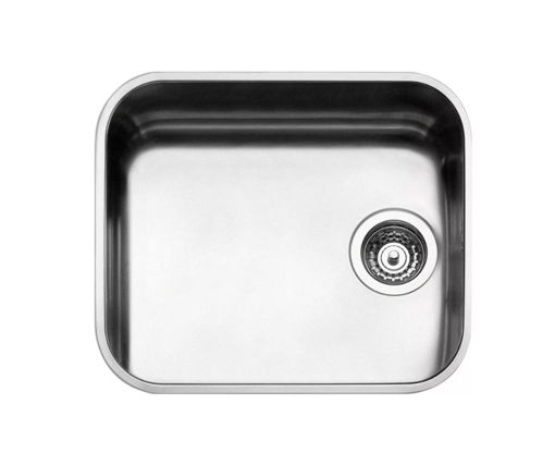 Afbeeldingen van DEANTE Ronde satijnen spoelbak onderbouw