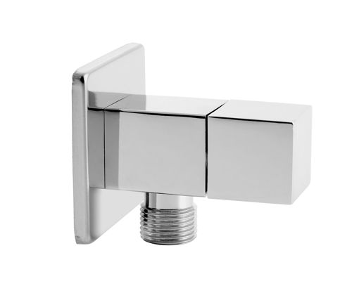 Afbeeldingen van FERRO Hoekstopkraan met keramische kop en rozet