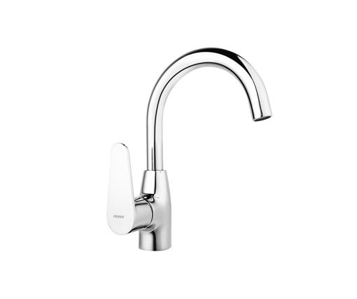 Afbeeldingen van FERRO Staande wastafelmengkraan met draaibare uitloop