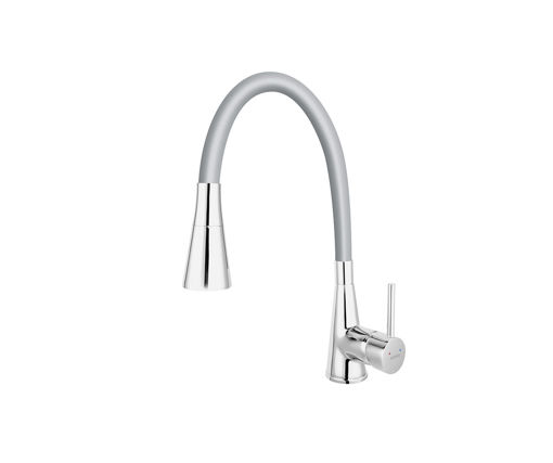 Afbeeldingen van FERRO Staande wastafelmengkraan met flexibele uitloop