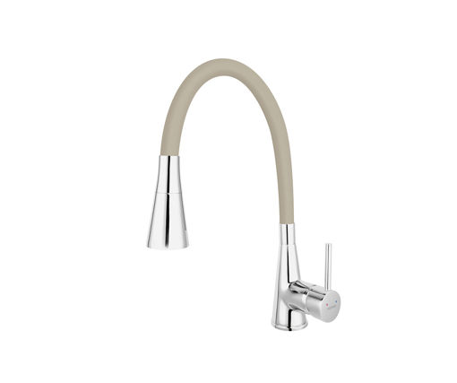 Afbeeldingen van FERRO Staande wastafelmengkraan met flexibele uitloop