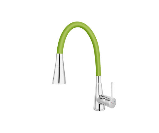 Afbeeldingen van FERRO Staande wastafelmengkraan met flexibele uitloop