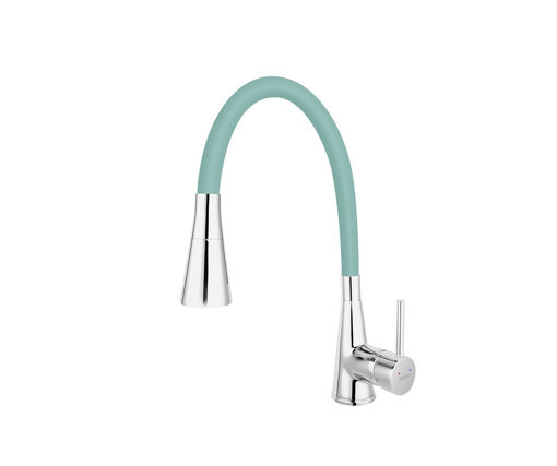 Afbeeldingen van FERRO Staande wastafelmengkraan met flexibele uitloop