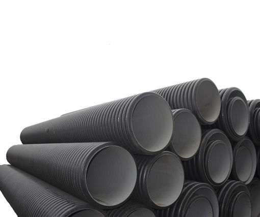 Afbeeldingen van Corrugated Pipe SN8 HDPE 500mm (6Mtr.) Inc. RR