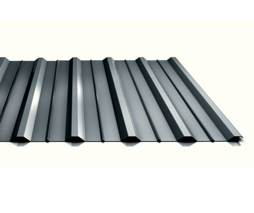 Afbeeldingen van KULDIPSINGH Trapeziumplaat Dikte 0.50mm geprofileerd 35/200 mm breedte 1 m
