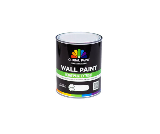 Afbeeldingen van GLOBAL PAINT Housepaint Exterior Flat White