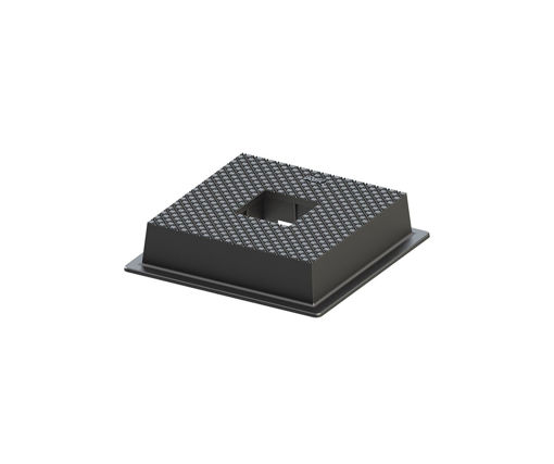 Afbeeldingen van DYKA AVK Gewapend betonnen boventegel PERA 450x450x60mm