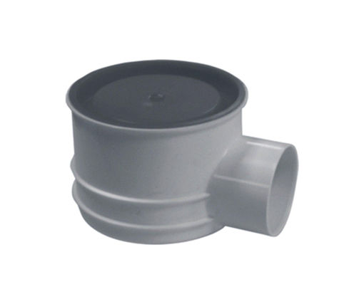 Afbeeldingen van DYKA ABS Buitenpot Zijuitloop 50mm wit