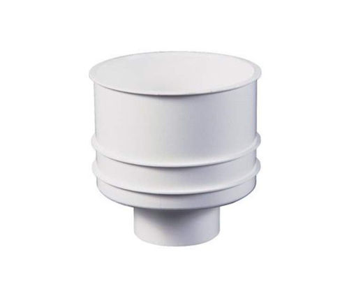 Afbeeldingen van DYKA ABS Buitenpot Onderuitloop 50mm wit