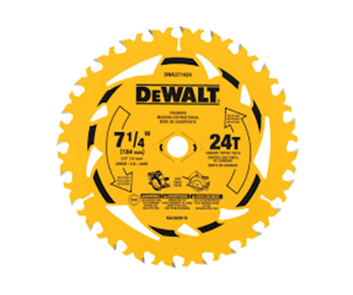 Afbeeldingen van DEWALT 7-1/4'' 24T Circular Saw Blade