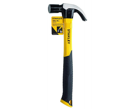 Afbeeldingen van STANLEY 16Oz Fiberglass Handle Claw Hammer