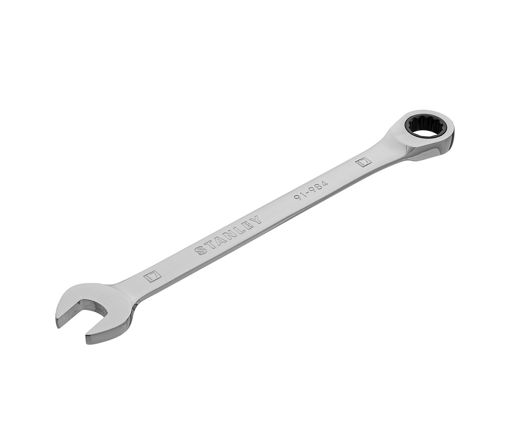 Afbeeldingen van STANLEY Combination Wrench Crown With Metric Long Ratchet 17Mm Long 222.5Mm