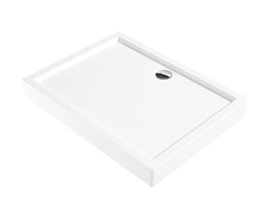 Afbeeldingen van DEANTE Jasmin Acrylic Shower Tray, Rectangular, 120X90 Cm