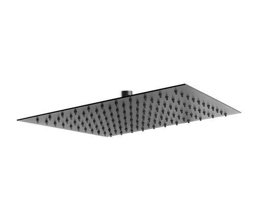 Afbeeldingen van FERRO Slim Black - Square-Shaped Rainfall Shower Plate 300X300