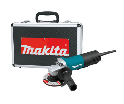 Afbeeldingen van MAKITA Angle Grinder  4-1/2" (115mm) - 840 Watt Paddle Switch With Case/