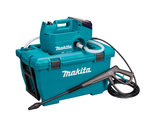 Afbeeldingen van MAKITA 18V X2 LXT BL 8 MPa High Pressure Washer Incl. 196963-7, 2X BL1860B
