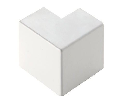 Afbeeldingen van ELETTROCANALI Buitenhoek 40X40Mm Wit