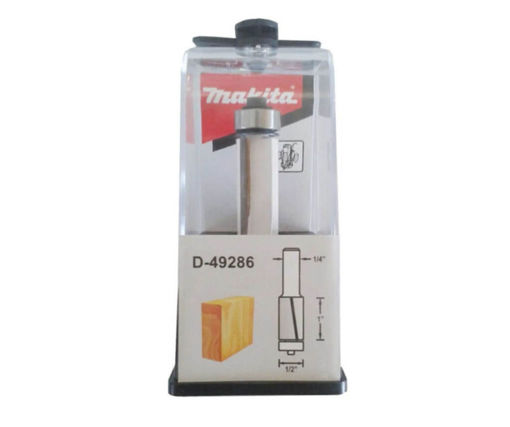 Afbeeldingen van MAKITA 1/4" X 1/2" Flush Trim Router Bit With Bearing