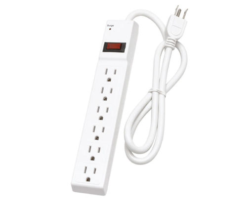 Afbeeldingen van HONEYWELL Stekkerdoos 6 Stopcontacten met Overspanningsbeveiliging