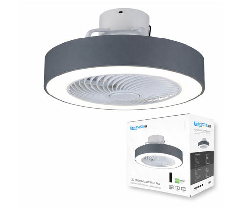 Afbeeldingen van LIGHTSOURCE Plafondventilator met LED