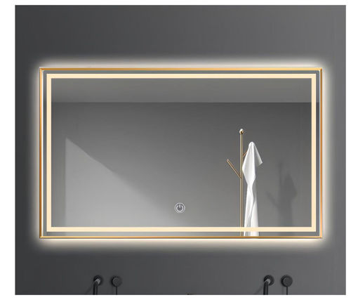 Afbeeldingen van HOME DELIGHT LED Spiegel met Touchfunctie