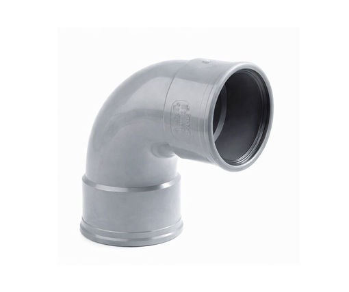 Afbeeldingen van DYKA Bocht 4'' 90° 2XFRR 4SN/8SN KOMO-Keur