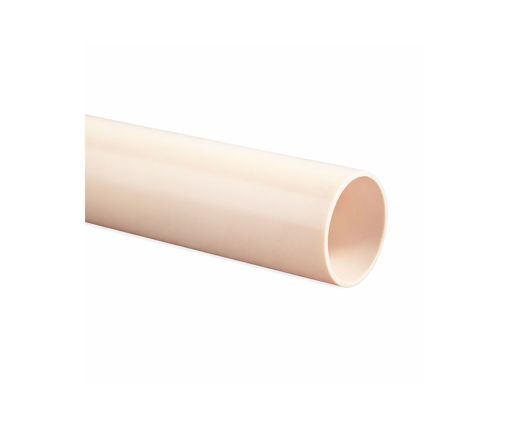 Afbeeldingen van DYKA Waterleidingbuis 110x3.4mm (10.00 Mtr.) KIWA-Keur PN8 Cream Glad Eindig