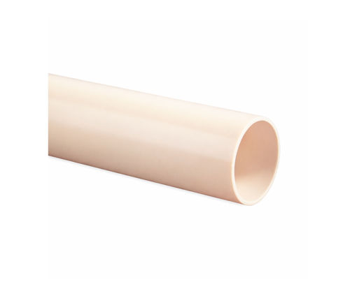 Afbeeldingen van DYKA Waterleidingbuis 200x6.2mm (10.00 Mtr.) KIWA-Keur PN8 Cream Glad Eindig
