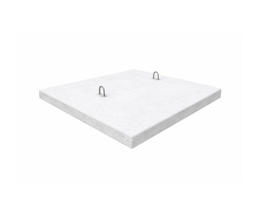 Afbeeldingen van Stelconplaat zonder stalen rand  2000x2000x120mm C20/25