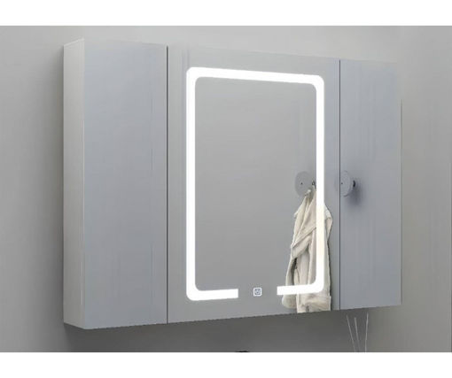 Afbeeldingen van HOME DELIGHT Spiegelkast met LED Verlichting